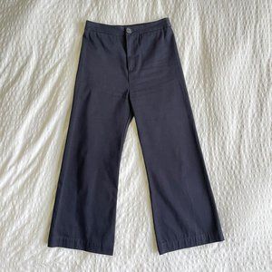 "Sea" / "S.e.a." High-Waist Navy Wide-Leg Trousers - Like New - Size 4